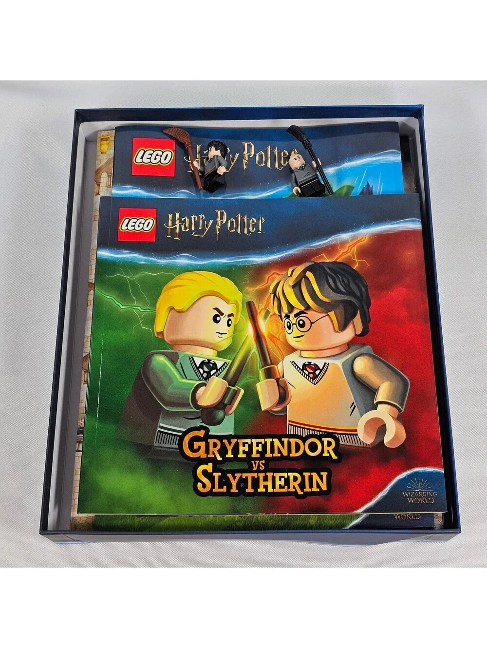 LEGO Harry Potter Wizarding Duels Potter vs Malfoy Pop-Up Scenes 2 Books
